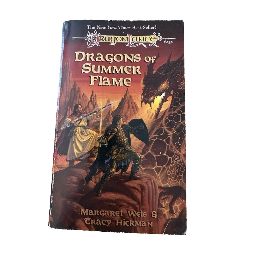 DragonLance Saga, Dragons of Summer Flame Graphic Novel PaperBack VTG